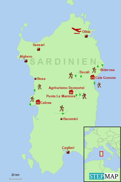 Geführte Sardinien Wanderung