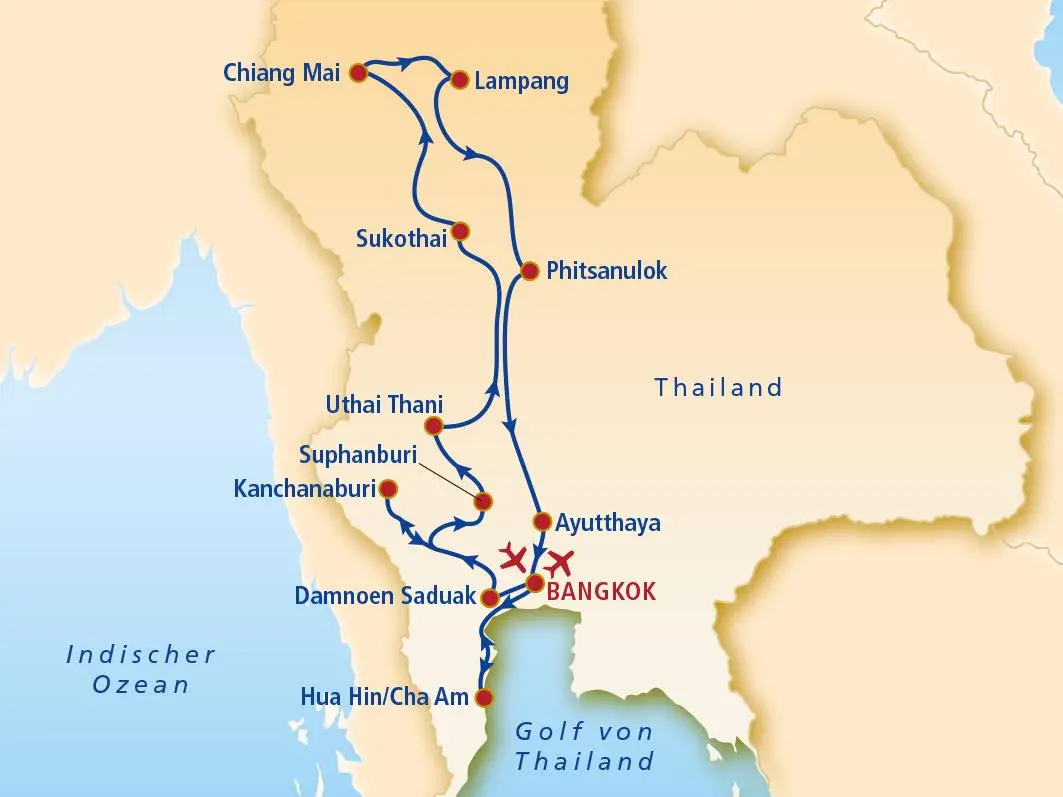 Thailand Kleingruppenrundreise 