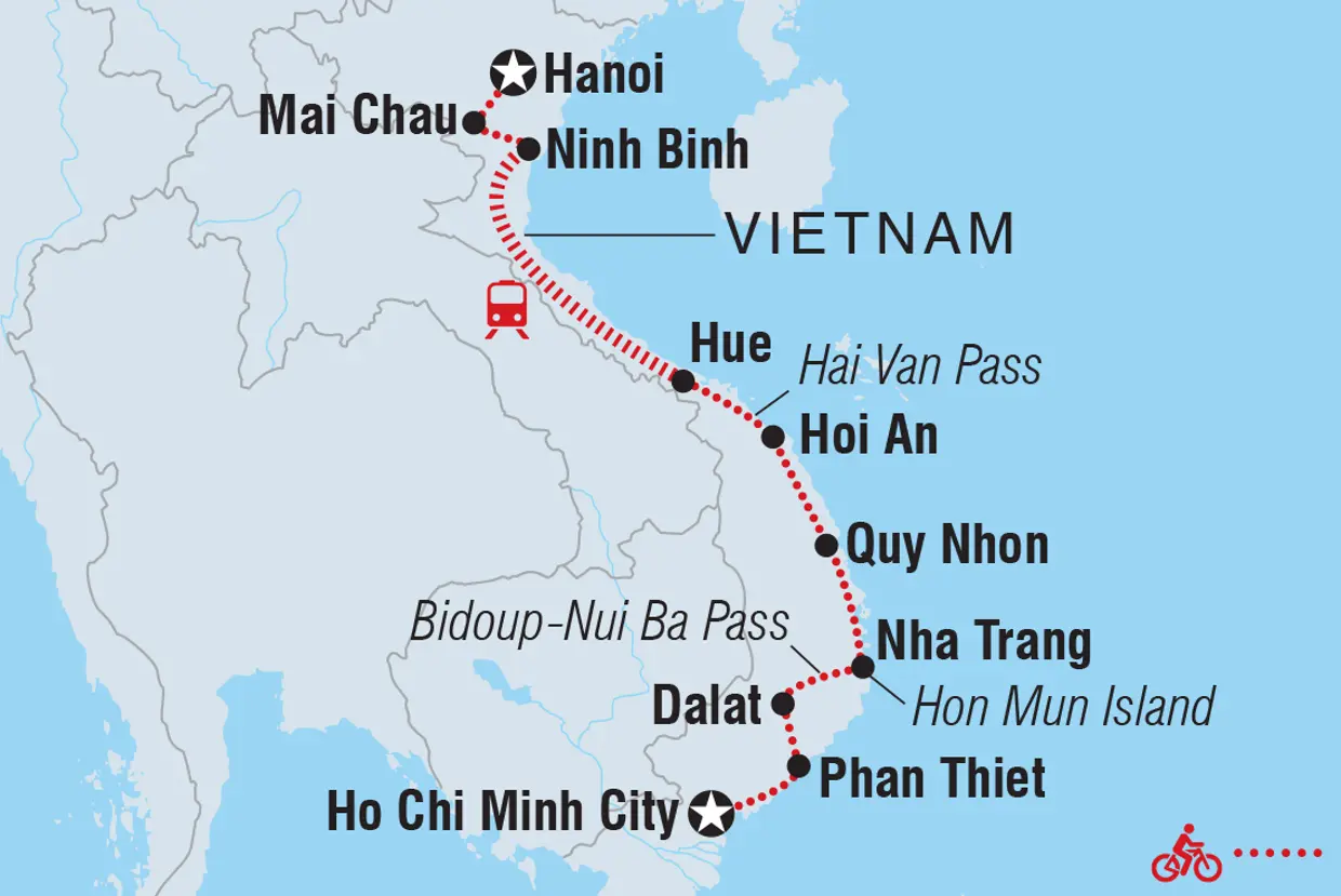 Vietnam Radtour