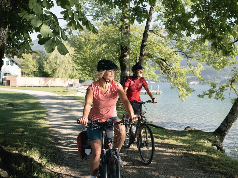 6-Seen-Radtour, Salzkammergut, Österreich